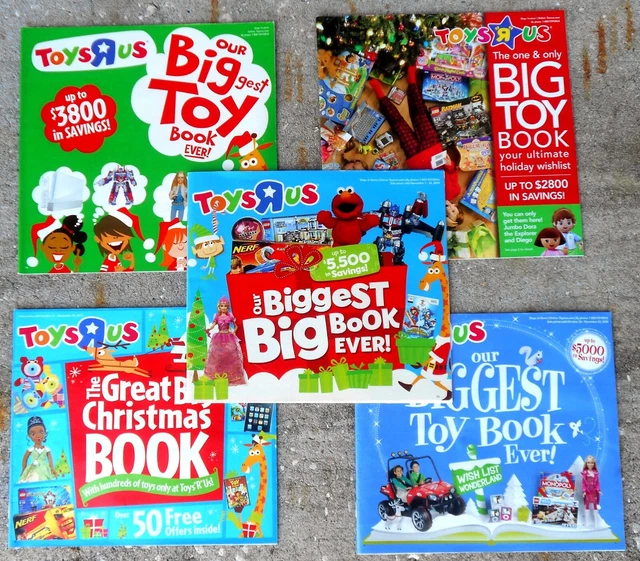 TOYS R US Christmas Big Book Catalogues set 1 22.50 PicClick