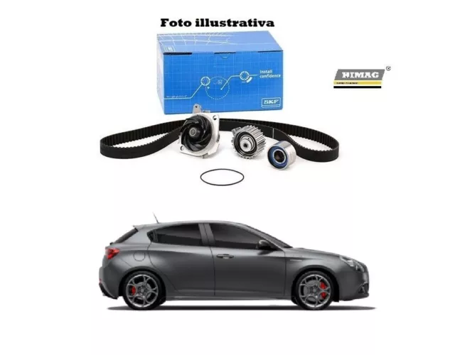 Kit Distribuzione Alfa Giulietta 1.6 JTDM 77 Kw 105 Hp + Pompa Acqua