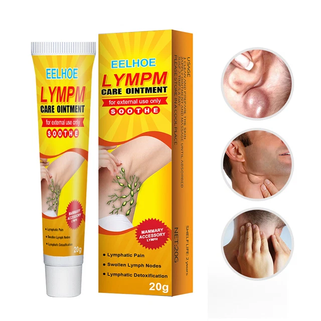 Linfonodi Erboristici Detox Crema Ascella e Collo Antigonfiore per Uomo e Donna