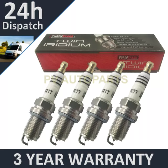 4X Double Iridium Spark Plugs For Toyota Rav 4 Ii 2.0 Vvti 4Wd 2000-05 150Ps #1