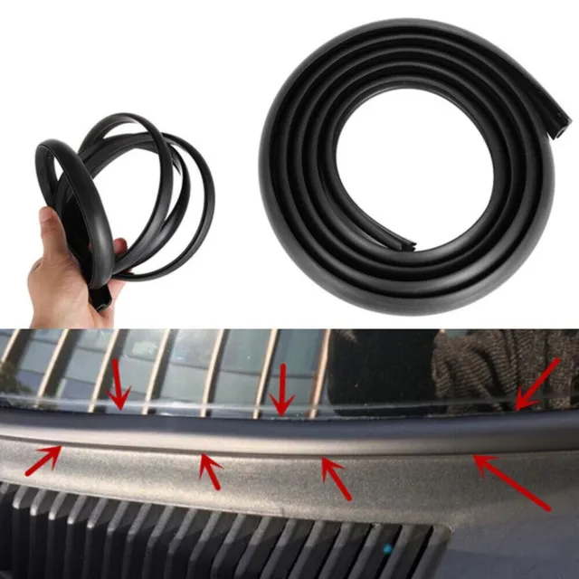 High Quality Front Windshield Seal Strip 1.8m X18mm Auto Parts Black Car Repair
