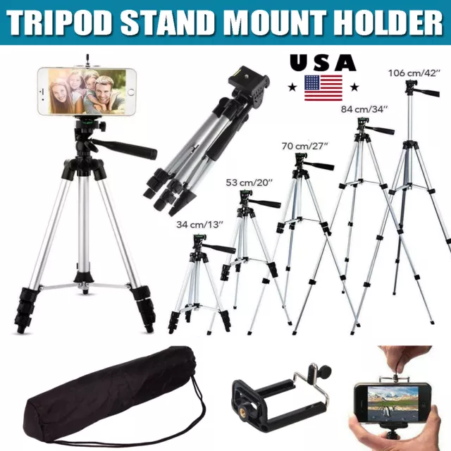 Adjustable Tripod Stand Mount Holder For Digital Camera Camcorder Phone