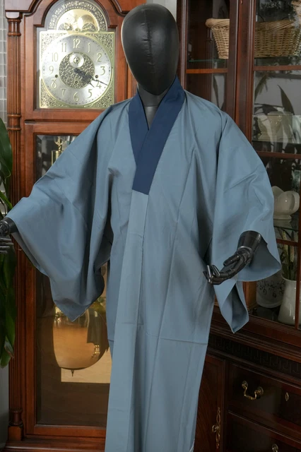 Dear Vanilla Japanese Juban Undergown Men's Kimono Authentic Vintage Japan Made 2