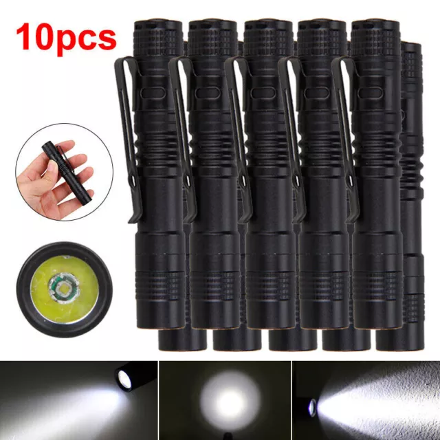 Mini Pocket Flashlight XPE-R3 LED Small Pen Light Torch Lamp​