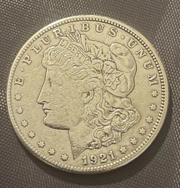 1921 D Morgan Silver Dollar
