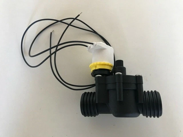 Elettrovalvola nylon servocomandata 1/2" FF 24V AC Irrigazione Giardinaggio RPE