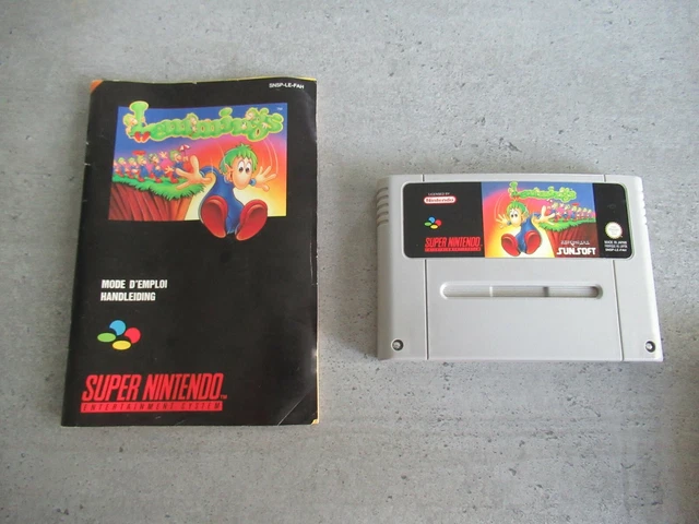 Lemmings /Super  Nintendo / SNes /  + Notice