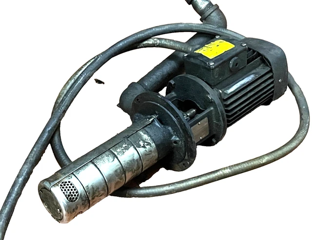 Grundfos ML80BA-2-56C-C2 Vertical Immersion Coolant Pump 13GPM 1.5HP 230/460V