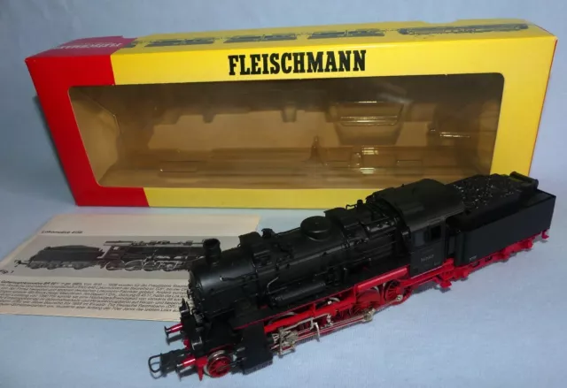 Fleischmann HO 4156  Gleichstrom Lok mit Tender BR. 56 DR analog.