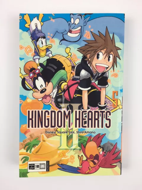 KINGDOM HEARTS II | Band 5 | Shiro Amano | Egmont | Manga | 1.Auflage