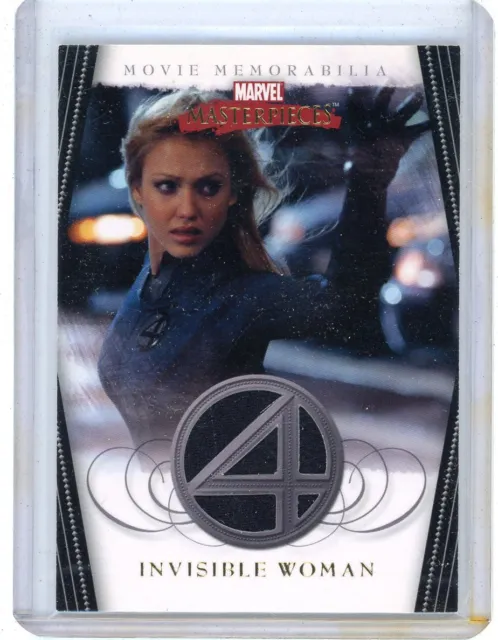 Jessica Alba 2008 Ud Marvel Masterpieces Fantastic Four (Dark Patch) Wardrobe