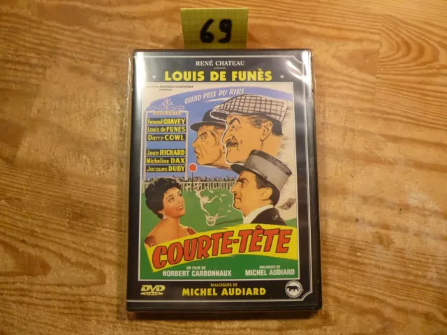 DVD : Courte -Tête - Louis De FUNES / Micheline DAX / Jean RICHARD / Comme Neuf