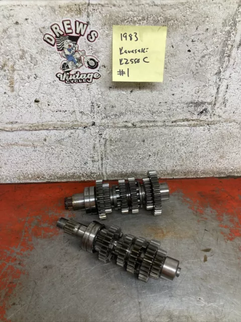 1983 Kawasaki Kz550c KZ 550 Ltd Engine Transmission