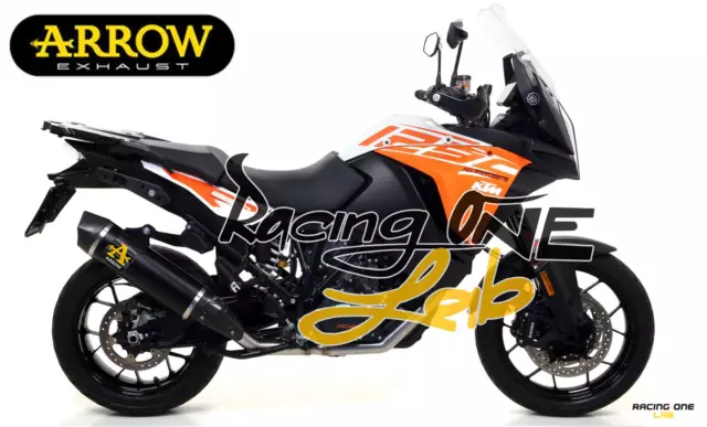 Terminale Di Scarico Arrow Maxi Race Tech Allum Dark Ktm 1290 Super Adventure