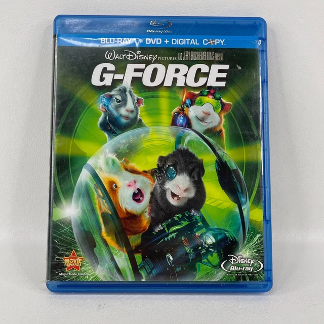 WALT DISNEY PICTURES " G-FORCE "  BLU-RAY and DVD  2 DISC SET