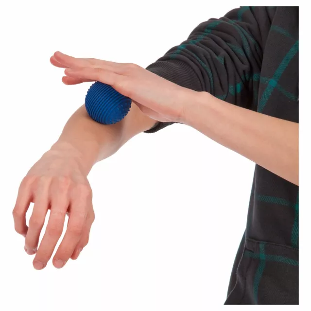 Physio Reflexball mit Noppen Massageball Motorik Training Entspannung Ball 55 cm 2