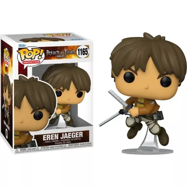 FUNKO POP! #1169 BATTLE LEVI BLOODY ATTACK ON TITAN AE EXCLUSIVE NEW  *VAULTED*