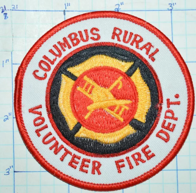 Nebraska? Columbus Rural Volunteer Fire Dept Patch