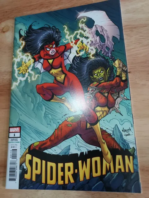 Spider-Woman #1 (2020) 9.4 NM / Todd Nauck Villains Variant Cover!