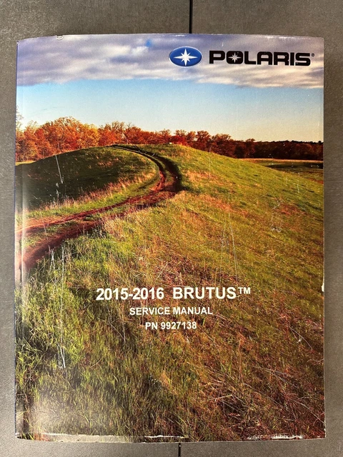 Polaris Service Manual 2015 2016 Brutus 9927138