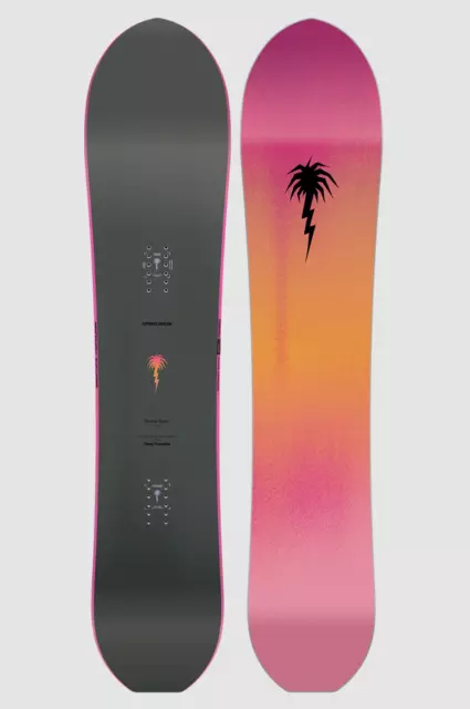 Capita spring break powder racer 157 2024 tavola snowboard powder seeker