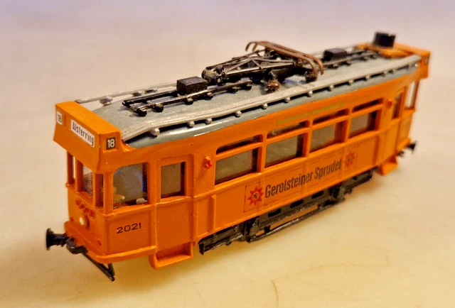 HO GERMAN TRAM Model Tram-Tramway BEC Kit Built, Small Series with ...