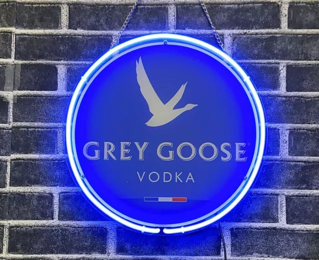 New Grey Goose Vodka Acrylic Lamp Neon Light Sign 12"x12"