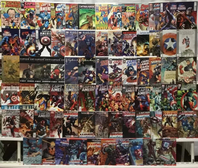 Marvel Comics - Captain America - Comic Book Lot of 75 Issues