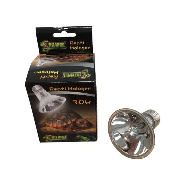 Reptile Halogen Bulb Heat Light Vivarium Terrarium Screw 25w, 50w, 75w or 100w