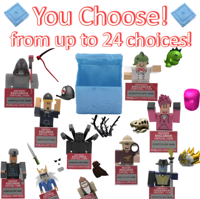 YOU CHOOSE! - Roblox Action Series 3 Toy Codes (CODES ONLY) RARE $22.50 -  PicClick