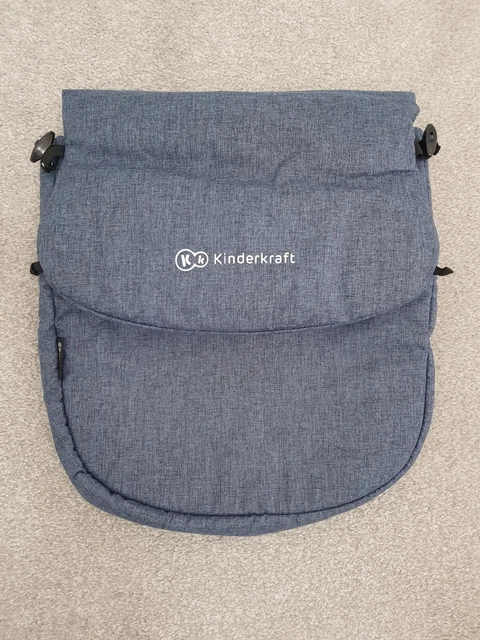 💎 Brand New Denim Blue Kinderkraft X Moov Carrycot Apron Cover