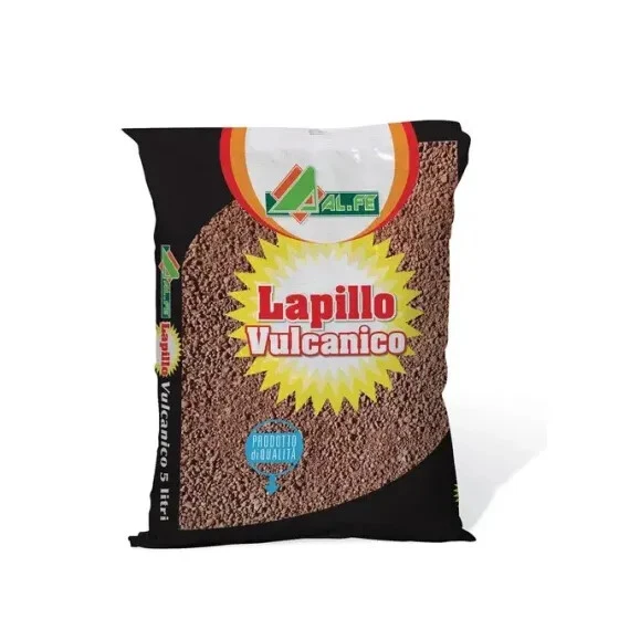 Lapillo Vulcanico Rosso Decorativo 10/16 Mm - Sacco Da 31 Kg (33 Litri) Per Giardini E Vasi - Foto 4