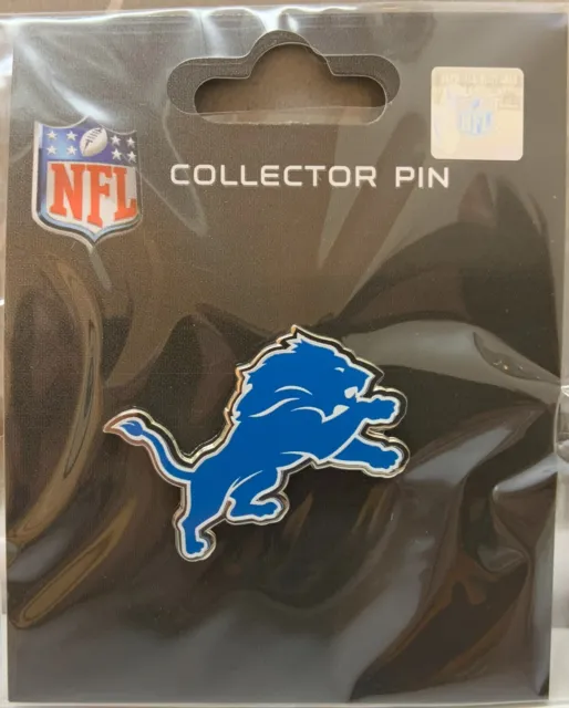Detroit Lions Logo Lapel Collector Pin New Wincraft