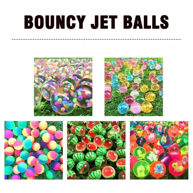 Bouncy Balls Jet Ball Party Children Toy Loot Bag Fillers Kids Gifts Birthday AU