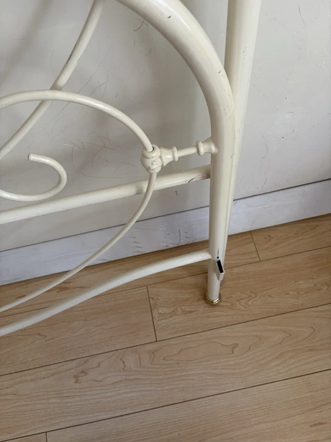 Metallic. Click METAL BEDSTEAD SURROUND For Double Bed. Suited To Go Round Divan £14.48 ...