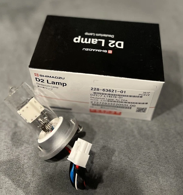 New Genuine Shimadzu 228-63621-01 Deuterium D2 lamp i-Series PDA, In stock