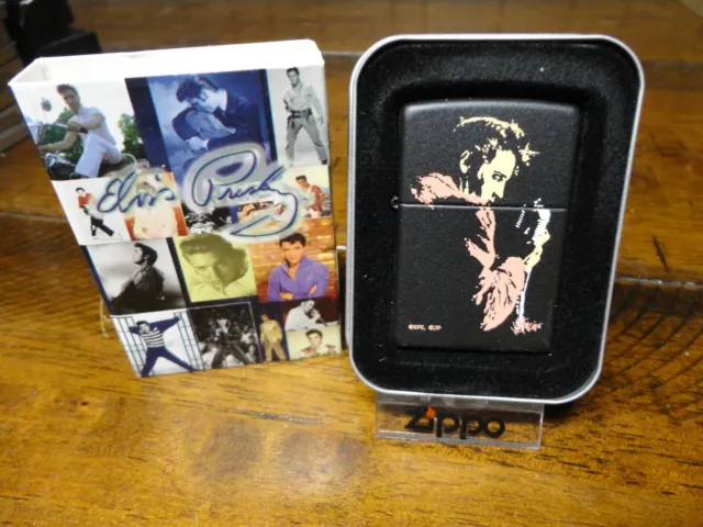 Elvis Presley Zippo Lighter Mint In Box 2004