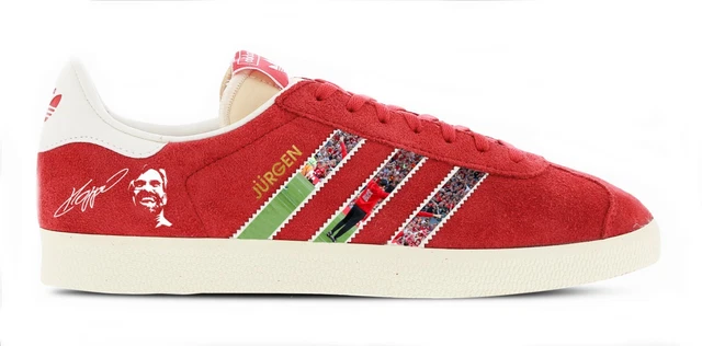 adidas gazelle silver green womens Personalised Adidas Gazelle Stripes Custom Trainers