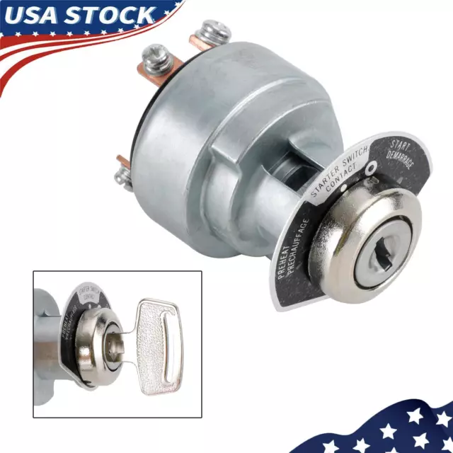 Ignition Switch W/2 Keys 1E013-63590 Fits For Kubota Grasshopper Mower 183827 U