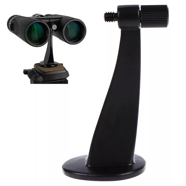 Todos los binoculares estándar de metal adaptador telescopio trípode conector montaje HoldJQ