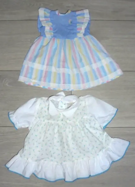 Vintage Baby Doll Dresses Age 0-6 Months