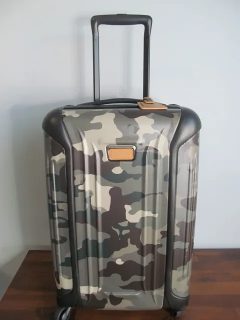TUMI Luggage Set International Camo Carry On Spinner & Matching Camo Duffle, NWT 2