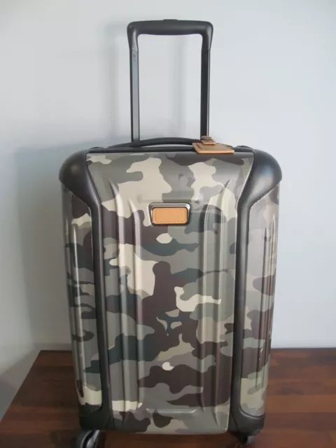 TUMI Packing Case-International Multi Color Camo Carry On-TSA Locking System-NWT