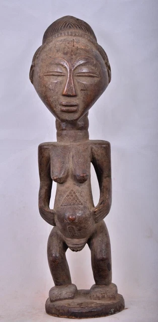 Africa tribal Art, Nice hemba  Statue from DRC (Congo).