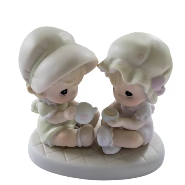 Precious Moments Figurine Friendship Hits The Spot #306916 Collectible Vintage
