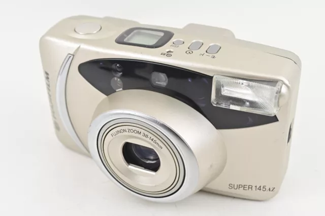 [Exc]FUJIFILM SUPER 145 AZ Cámara de película de apuntar y disparar de 35...