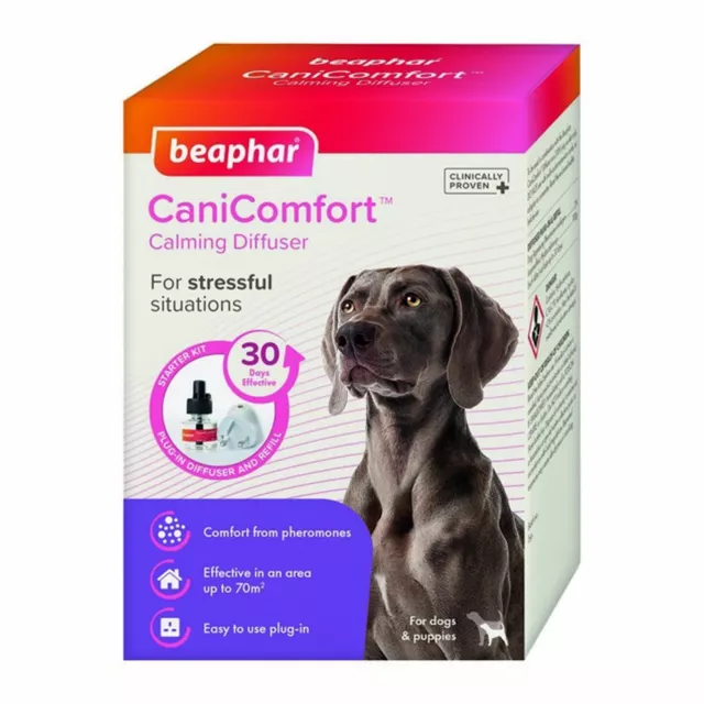 Beaphar Canicomfort Calmante Enchufe En Difusor Con Recarga Firework Vet para