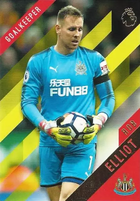 2017-18 Topps Premier League Gold Newcastle United Base Yellow Parallel - Pick