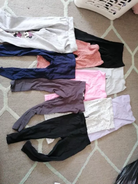 Girls Clothes Bundle Age 2-3 Years. Trousers/ Leggings.