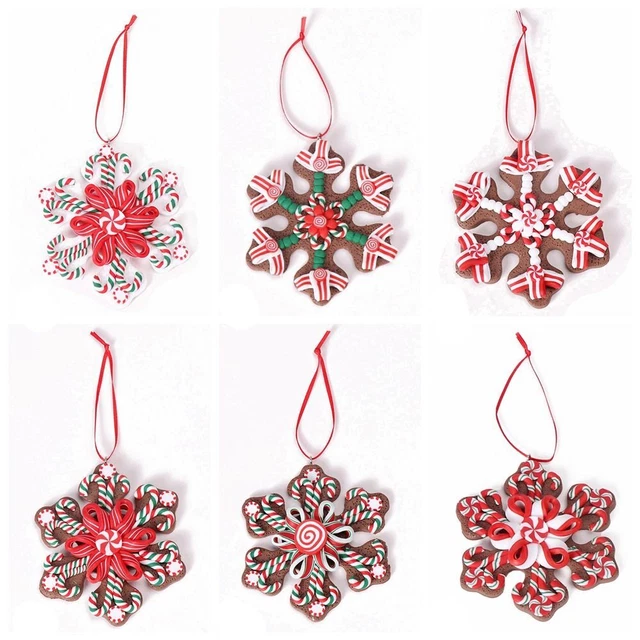 Süßigkeiten Schneeflocke Hängende Weihnachts anhänger  Weihnachten